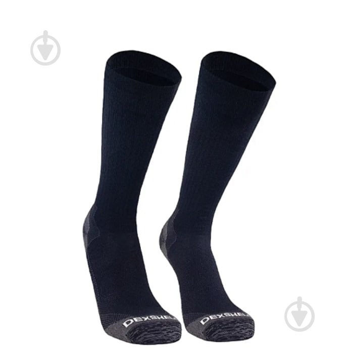 Шкарпетки Dexshell Terrain Walking 2.0 Socks, DS62406JBG-XL р.47-49 black/grey 1 шт. - фото 1