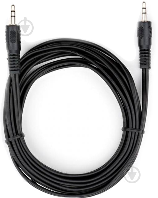 Кабель мультимедийный Vinga mini-jack 3,5 мм 5 м черный (VCPDCJ35MM5BK) - фото 2