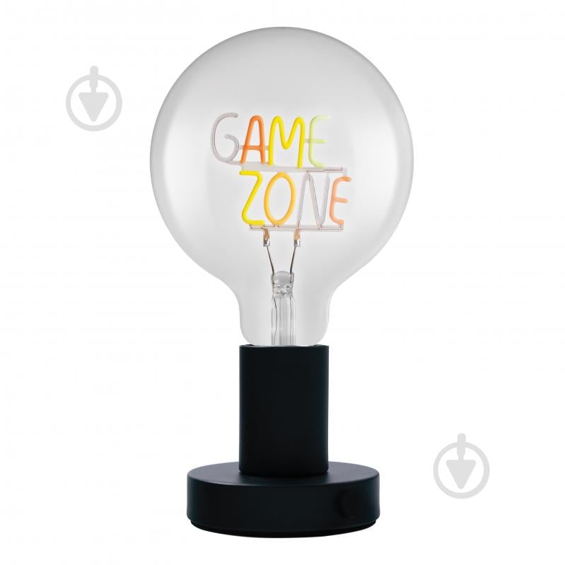 Настольная лампа Ledvance LETTER TABLE 1x1,2 Вт Е27 черный 1906 Game Zone - фото 2 Настольная лампа Ledvance LETTER TABLE 1x1,2 Вт Е27 черный 1906 Game Zone - фото 2