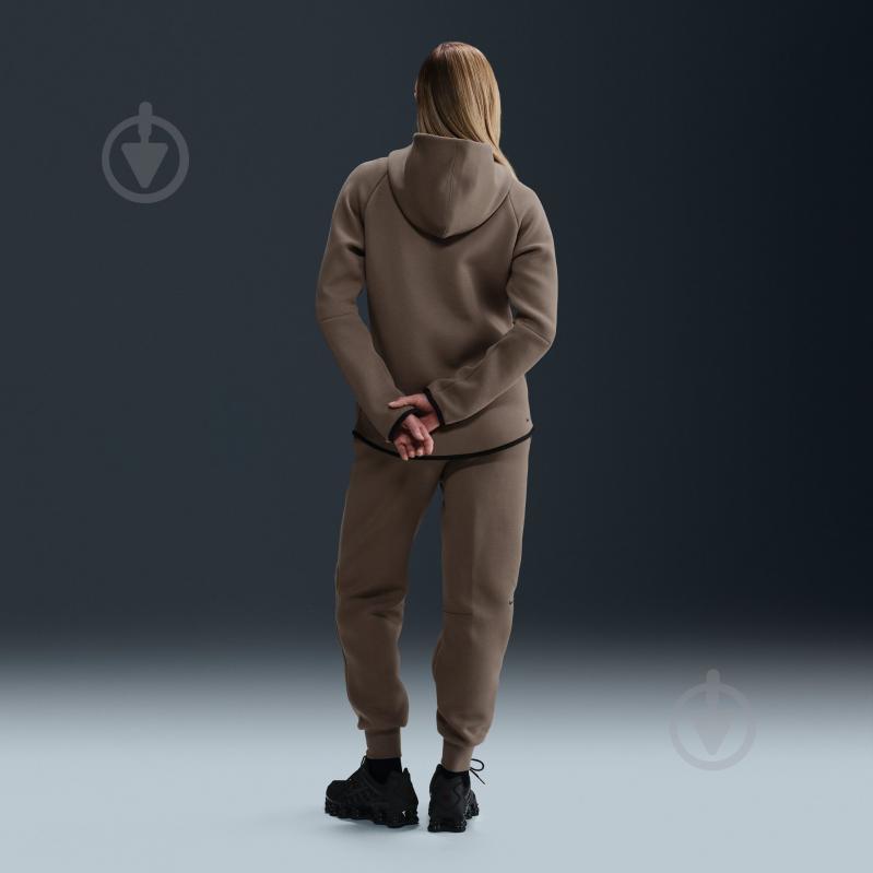 Джемпер Nike W NSW TCH FLC WR FZ HDY 2 HV6747-233 р.XL коричневий - фото 7 Джемпер Nike W NSW TCH FLC WR FZ HDY 2 HV6747-233 р.XL коричневий - фото 7