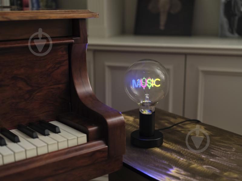 Настольная лампа Ledvance LETTER TABLE 1x1,2 Вт E27 черный 1906 MUSIC - фото 7 Настольная лампа Ledvance LETTER TABLE 1x1,2 Вт E27 черный 1906 MUSIC - фото 7