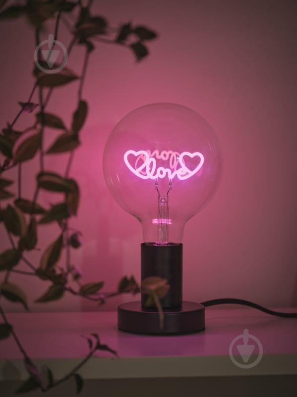 Настольная лампа декоративная Ledvance LETTER TABLE 1x1,2 Вт E27 черный 1906 LOVE - фото 7 Настольная лампа декоративная Ledvance LETTER TABLE 1x1,2 Вт E27 черный 1906 LOVE - фото 7