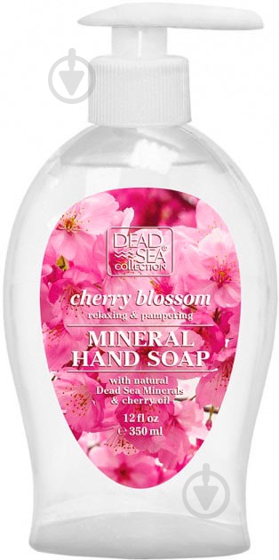 Мило рідке Dead Sea Collection Cherry Blossom with Natural Dead Sea Minerals&Cherry Oil Hand Soap 350 мл 1 шт./уп. - фото 1