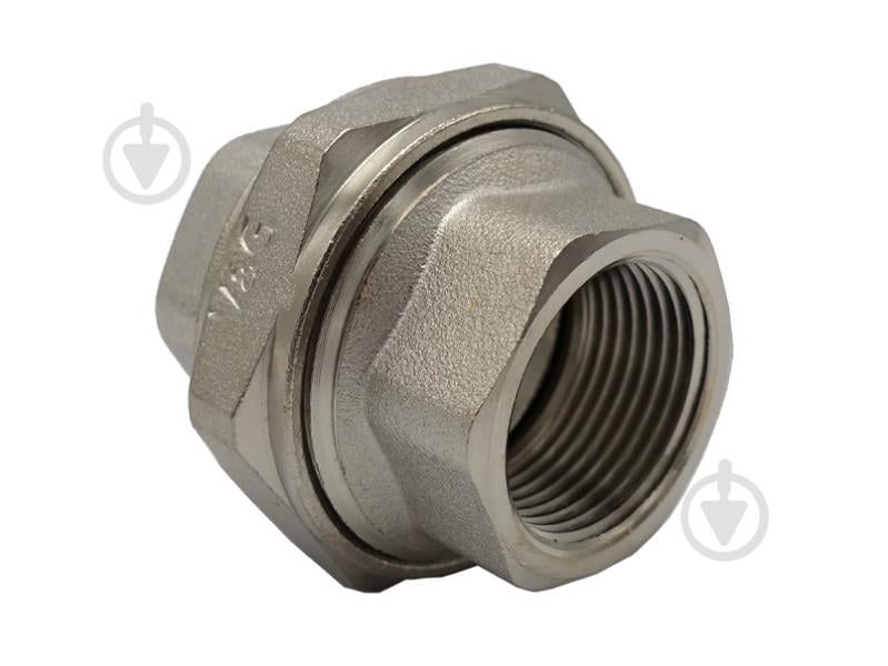 Згін з накидною гайкою ВВ V&G VALOGIN 1/2" VG-205601 - фото 2 Згін з накидною гайкою ВВ V&G VALOGIN 1/2" VG-205601 - фото 2