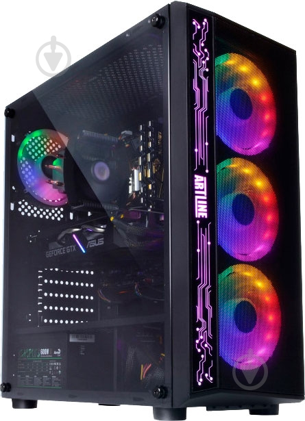 Компьютер персональный Artline Gaming X73 (X73v20Win) black - фото 2