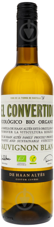 Вино EL Convertido De Haan Altes Sauvignon Blanc біле сухе 12% 0,75 л - фото 1