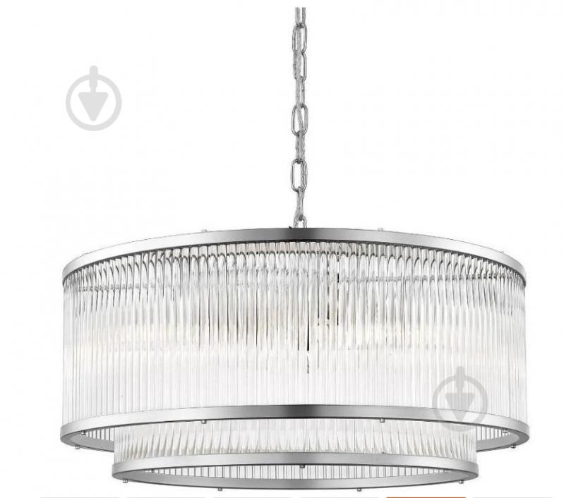 Люстра подвесная Zuma Line Sergio 6x60 Вт E14 хром - фото 2
