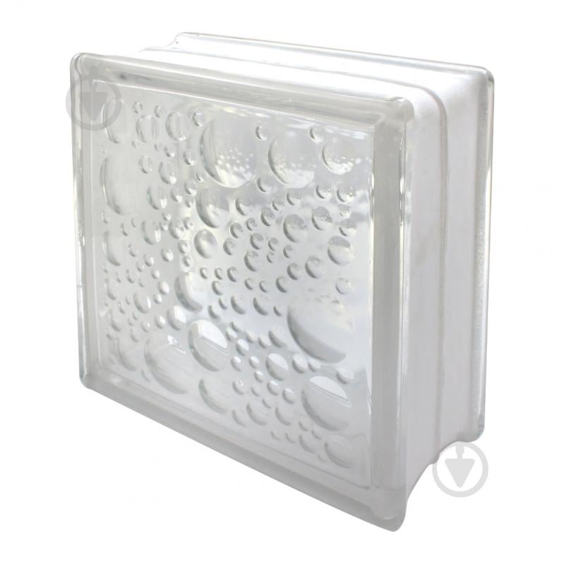 Стеклоблок Arino WATER BUBBLE прозрачный - фото 1