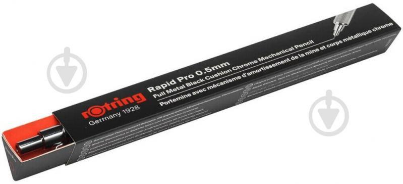 Карандаш механический RAPID PRO Chrome PCL 0,5 Rotring Drawing - фото 7