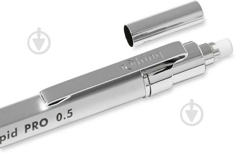 Карандаш механический RAPID PRO Chrome PCL 0,5 Rotring Drawing - фото 4