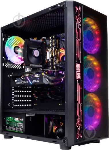 Компьютер персональный Artline Gaming X75 (X75v16Win) black - фото 7
