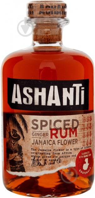 Напій ромовий Ashanti Spiced Rum 38% 0,7 л - фото 1