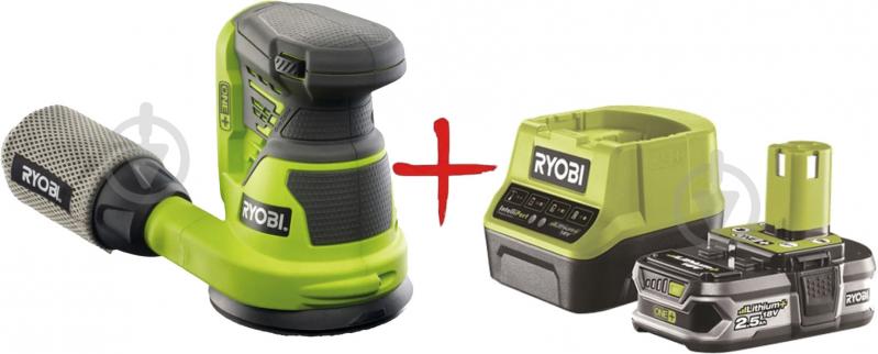 Ексцентрикова шліфмашина RYOBI ONE+ RROS-125S - фото 1