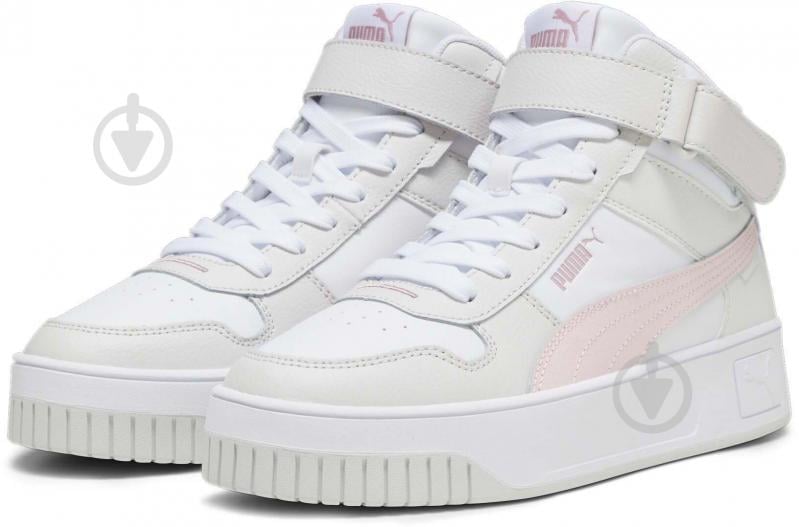 Puma carina pink outlet and white