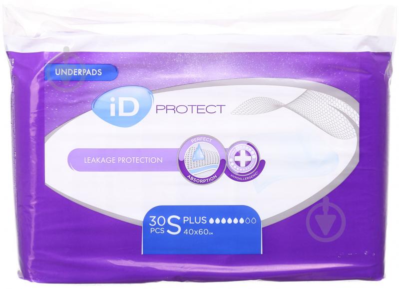 Пелюшки iD Protect Plus 40х60 см білий - фото 2