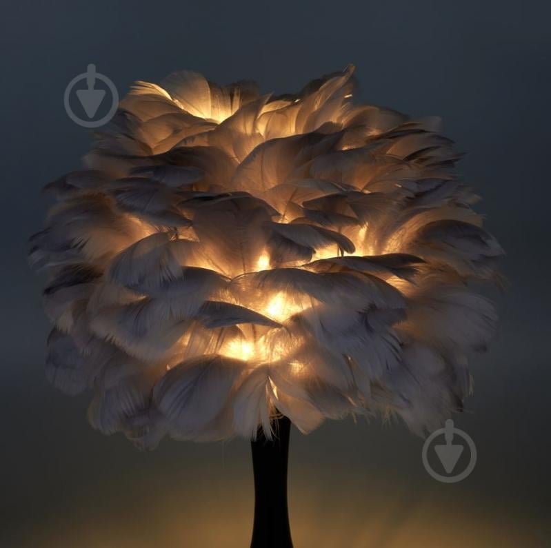 Настольная лампа Berger 1x40 Вт E27 черно-серый 7030-TL-1 Black-Gray - фото 6