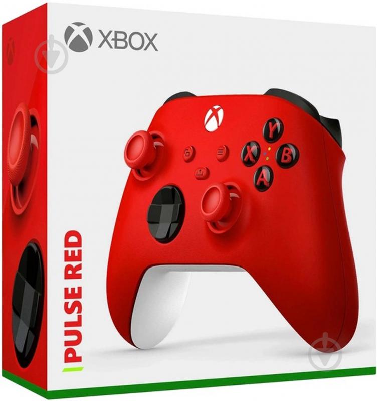 Геймпад Xbox Microsoft Wireless Controller Pulse Red - фото 7