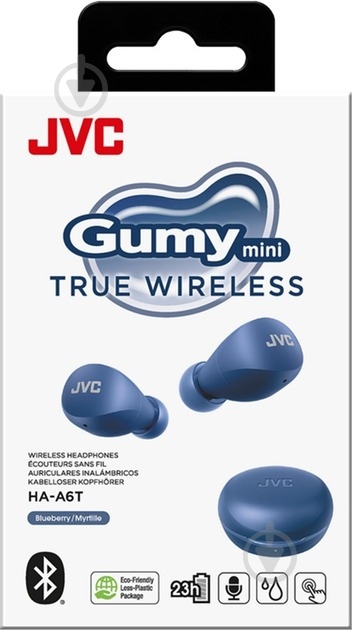 Наушники JVC blue (HA-A6T-A-U) - фото 7 Наушники JVC blue (HA-A6T-A-U) - фото 7