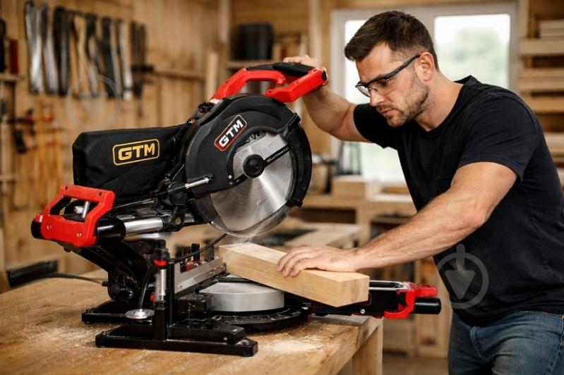 Пила торцовочная GTM HM1032 - фото 4