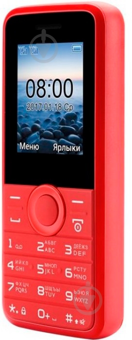 Мобильный телефон Philips E106 Xenium red - фото 2