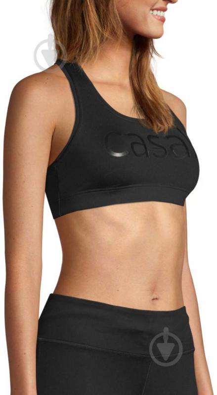 Бра Casall Iconic wool sports bra A/B-cup 18850-138 р.S чорний - фото 4