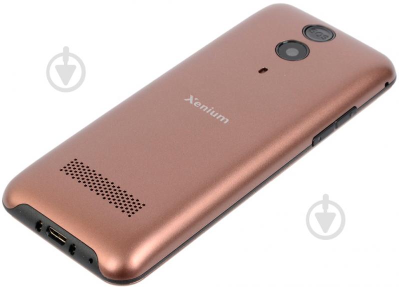 Мобільний телефон Philips E331 brown - фото 4