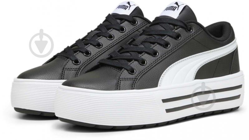 Puma black clearance vikky platform