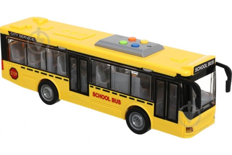 Игрушка фрикционная YJF Школьный автобус 1:16 BOP1300086 - фото 9