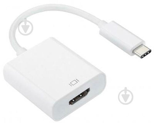 Переходник Atcom USB Type-C – HDMI 0,15 м серебристый (13888) - фото 1