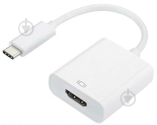 Переходник Atcom USB Type-C – HDMI 0,15 м серебристый (13888) - фото 2