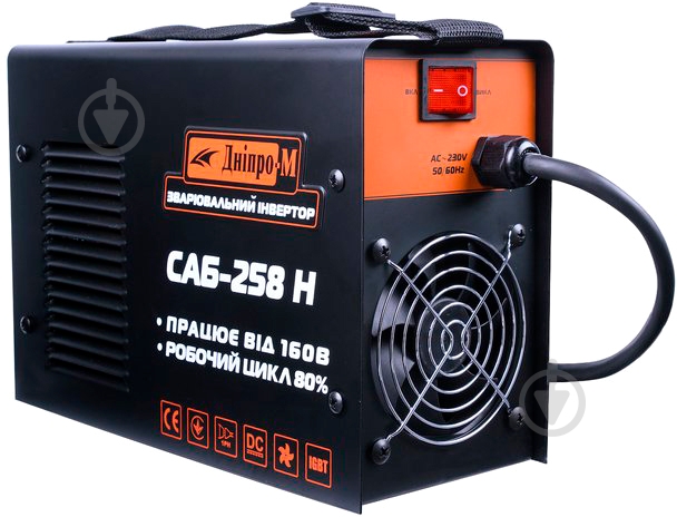 Инвертор сварочный Дніпро-М САБ-258Н - фото 4 Инвертор сварочный Дніпро-М САБ-258Н - фото 4