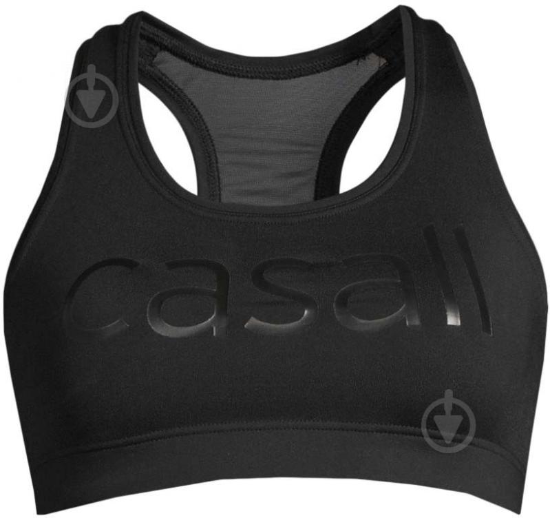 Бра Casall Iconic wool sports bra A/B-cup 18850-138 р.XL черный - фото 1