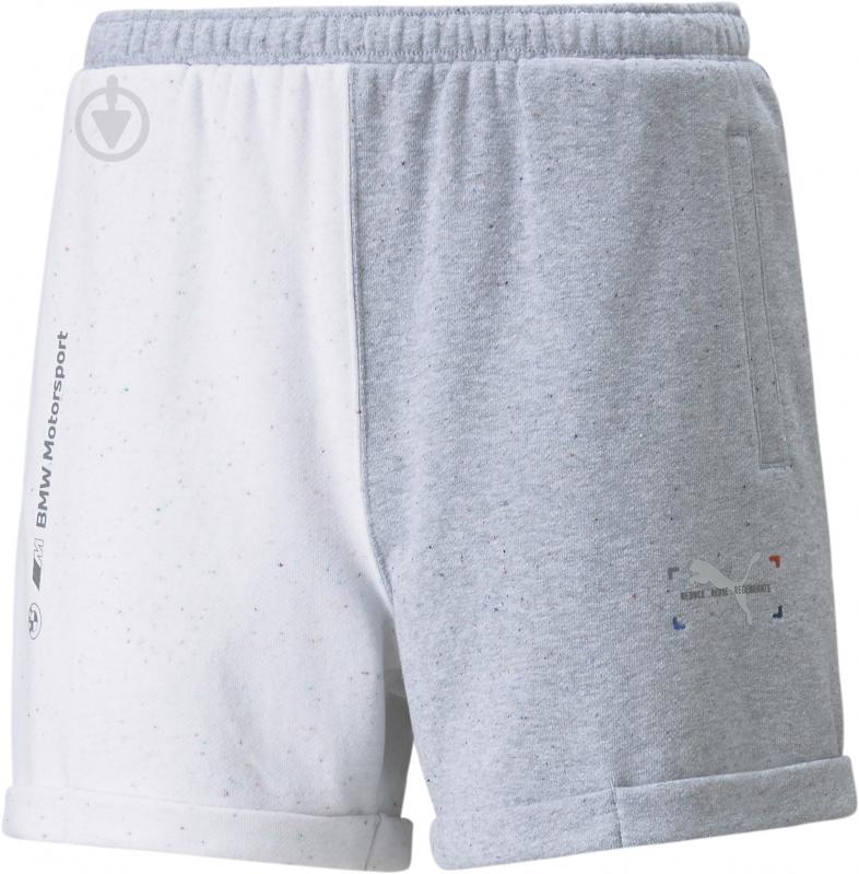 Шорты Puma BMW MMS WMN Re:Collec Short 53426702 р. S серый - фото 4