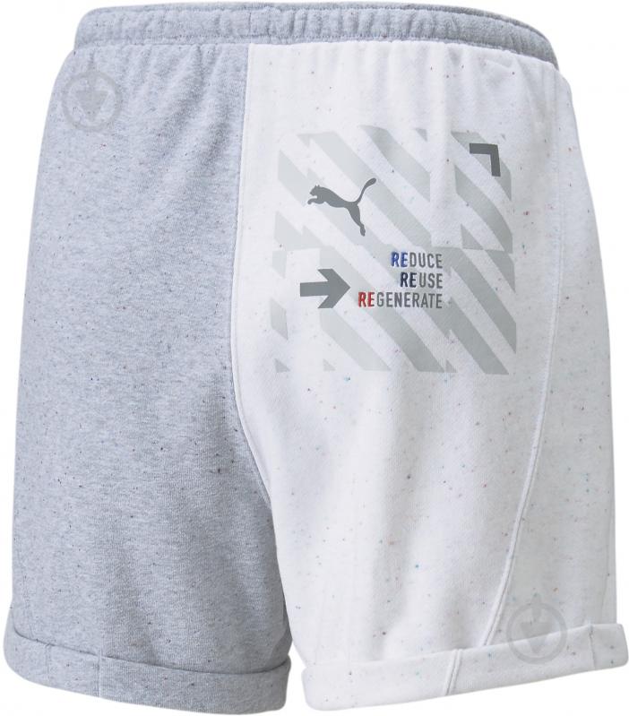 Шорты Puma BMW MMS WMN Re:Collec Short 53426702 р. S серый - фото 5