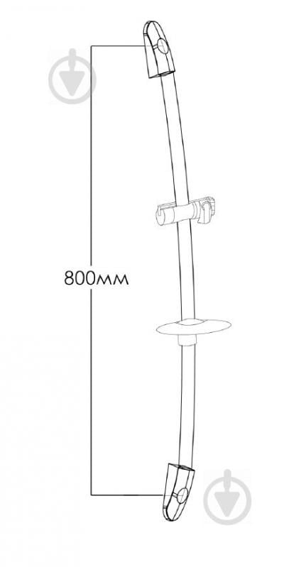 Стійка душова Formix Лорд FMD106C - фото 2