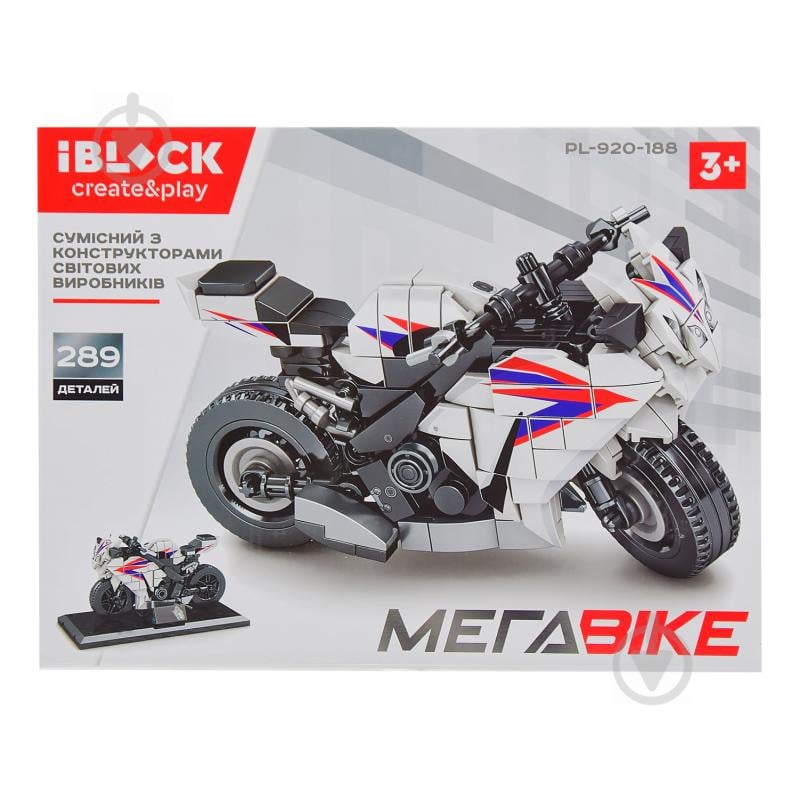 Конструктор Iblock МЕГАBIKE PL-920-188 - фото 2