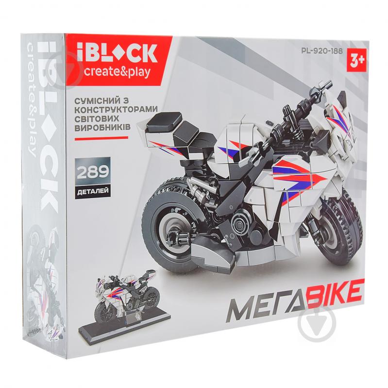 Конструктор Iblock МЕГАBIKE PL-920-188 - фото 3