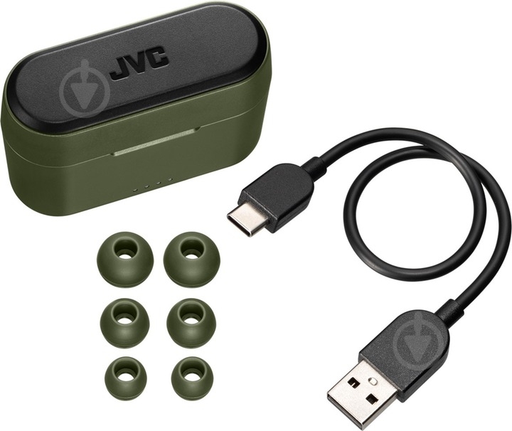 Наушники JVC green (HA-A9T-G-E) - фото 3