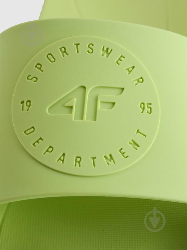Шлепанцы 4F FLIPFLOP F045A 4FMM00FFLIF045A-45S р.36 желтый - фото 7