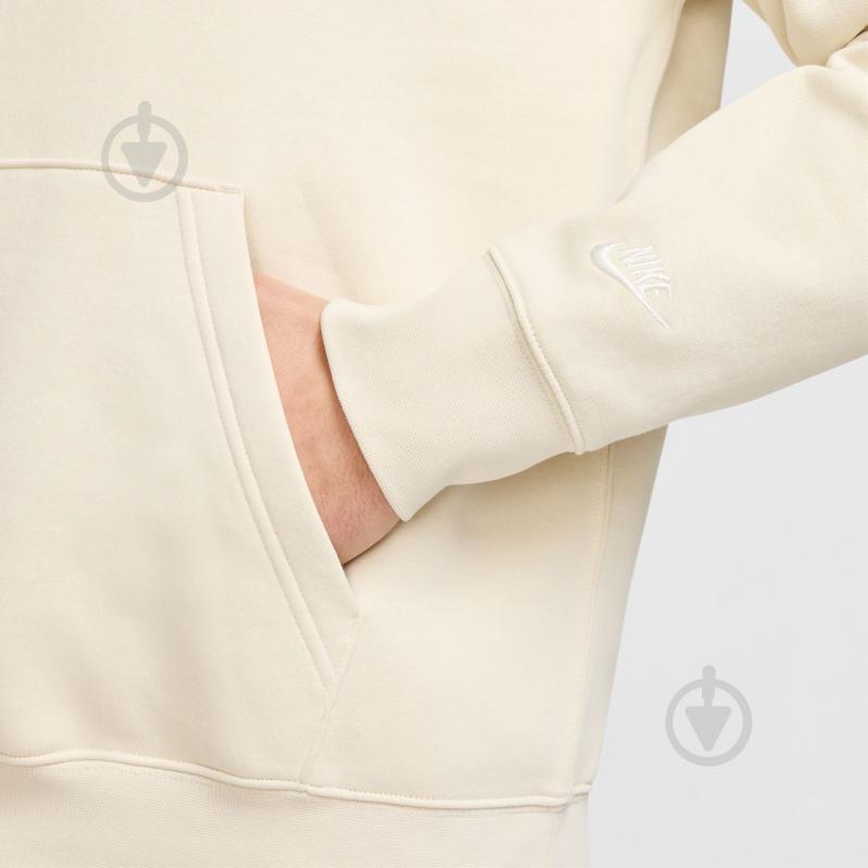 Джемпер Nike M NK CLUB BB PO HDY NSW GFX HJ2159-234 р.2XL бежевий - фото 4 Джемпер Nike M NK CLUB BB PO HDY NSW GFX HJ2159-234 р.2XL бежевий - фото 4