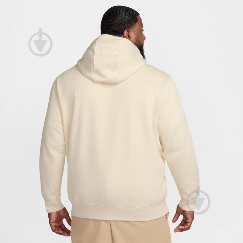 Джемпер Nike M NK CLUB BB PO HDY NSW GFX HJ2159-234 р.2XL бежевий - фото 8 Джемпер Nike M NK CLUB BB PO HDY NSW GFX HJ2159-234 р.2XL бежевий - фото 8