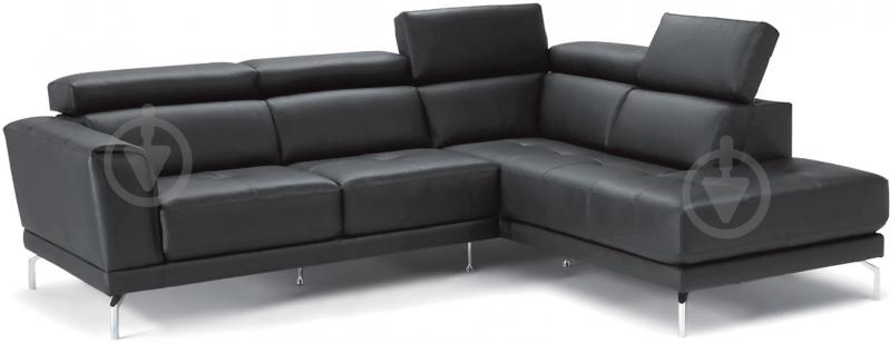 Диван угловой Softaly U144 (182+201) ISCHIA 10WG черно-синий 2680x1030x910 мм - фото 1 Диван угловой Softaly U144 (182+201) ISCHIA 10WG черно-синий 2680x1030x910 мм - фото 1