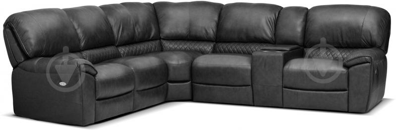 Диван кутовий Softaly U229 (001+029+323+400+402) Denver 10BI антрацит 2750x970x1020 мм - фото 1 Диван кутовий Softaly U229 (001+029+323+400+402) Denver 10BI антрацит 2750x970x1020 мм - фото 1