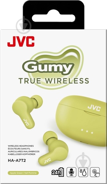Наушники JVC green (HA-A7T2-G-E) - фото 5