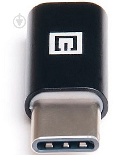 Перехідник Real-el USB Type-C – microUSB чорний (EL123500018) - фото 2