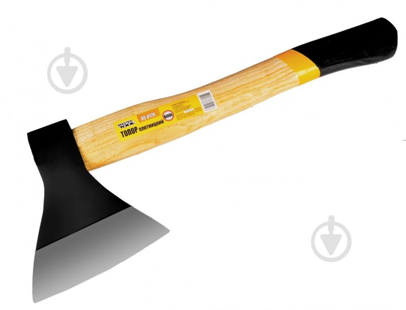 Топор MASTERTOOL плотницкий 600 г - фото 1