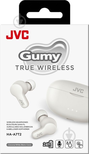 Навушники JVC white (HA-A7T2-W-E) - фото 5