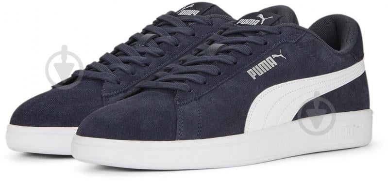 Кеди Puma PUMA SMASH 3.0 PARISIAN NIGHT-PUMA WHITE 39098403 р.46 синій - фото 3