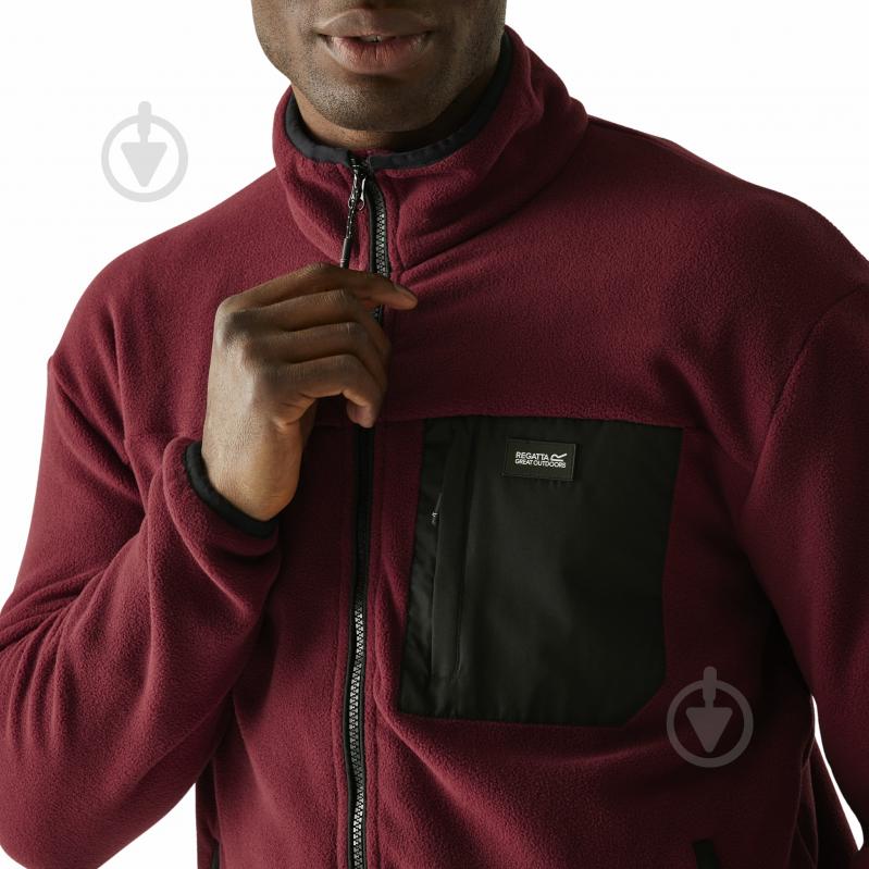 Кофта Regatta FrankieF/ZFleece RMA595-ZRS р.XL червоний - фото 4 Кофта Regatta FrankieF/ZFleece RMA595-ZRS р.XL червоний - фото 4