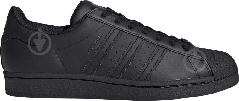 Кросівки чоловічі демісезонні Adidas SUPERSTAR EG4957 р.46 2/3 чорні - фото 1